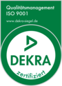 Logo des DEKRA Qualtiätszertifikats