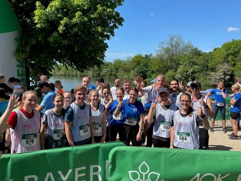 Unsere Läufer*innen vor dem Start!